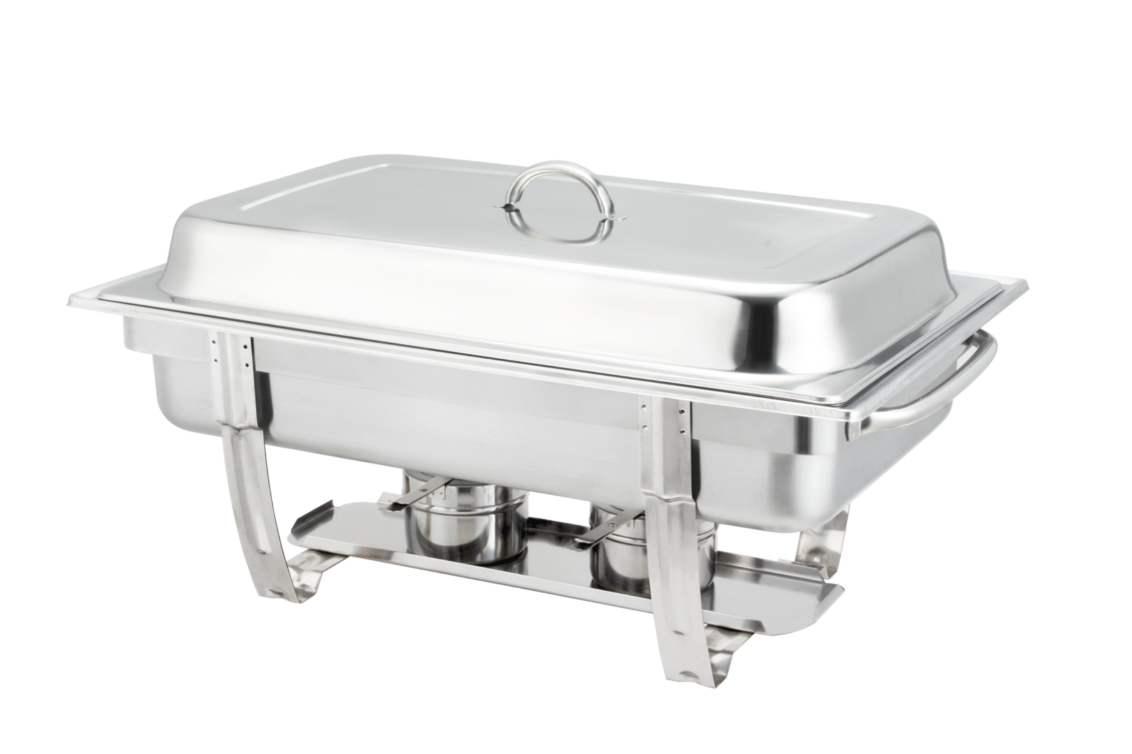 Chafing Dish Speisenwärmer  Warmhaltebehälter 3x1/3GN Behälter Faltbar 
