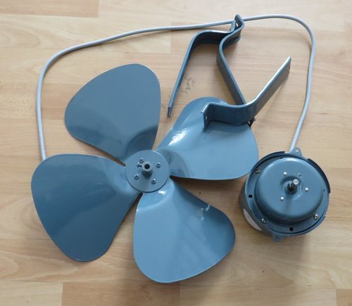 Ventilator mit Flügel für Softeismachine