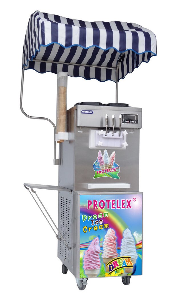 Soft serve ice cream machine 2700W