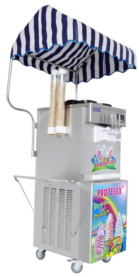 Soft serve ice cream machine 2700W