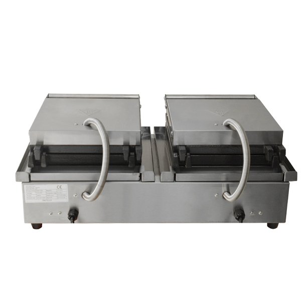 double waffle maker square 2x2000W