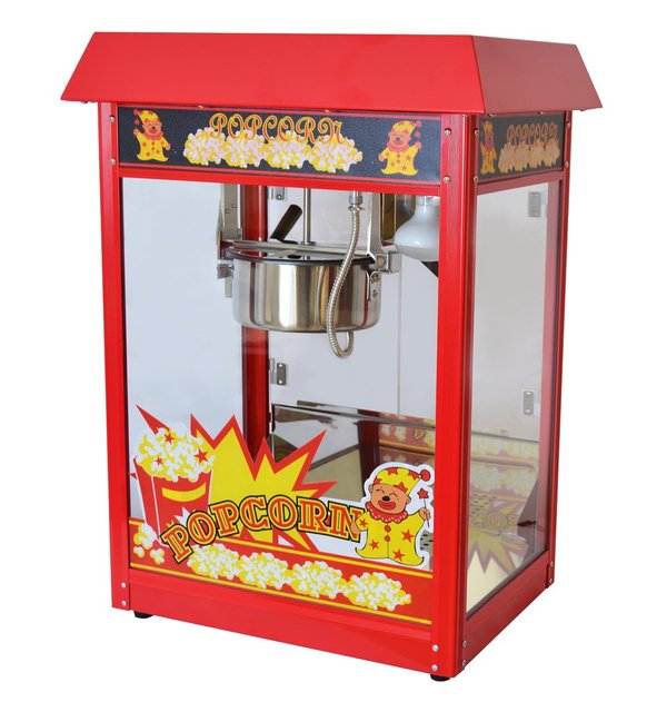 Popcornmaschine Rot 1600W 5kg/h
