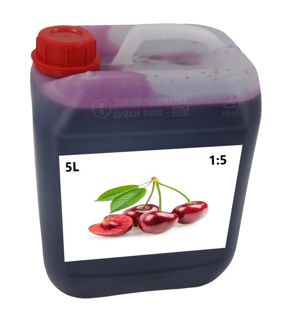 Slush syrup cherry 5L