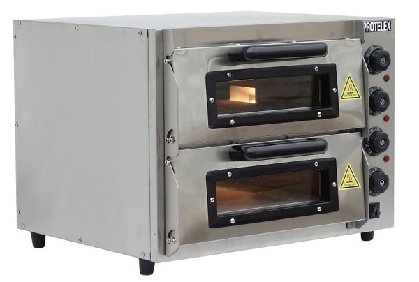 Electric pizza oven 2 chamber 3000W