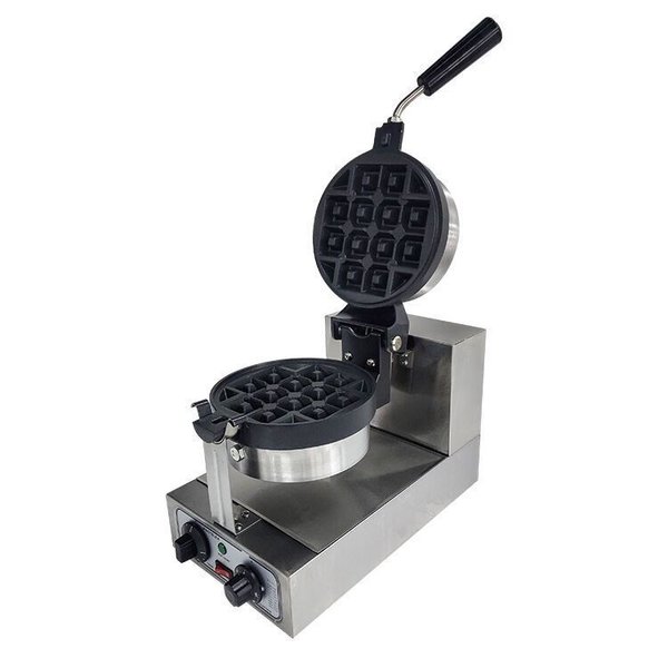 Rotating waffle maker for mini waffle