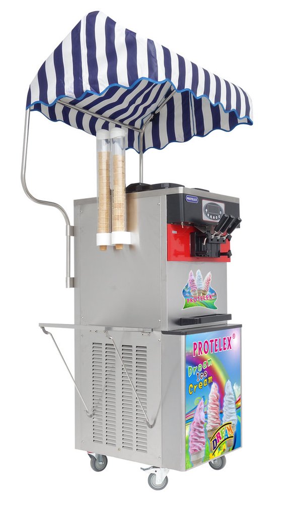 Soft serve ice cream machine 3300W