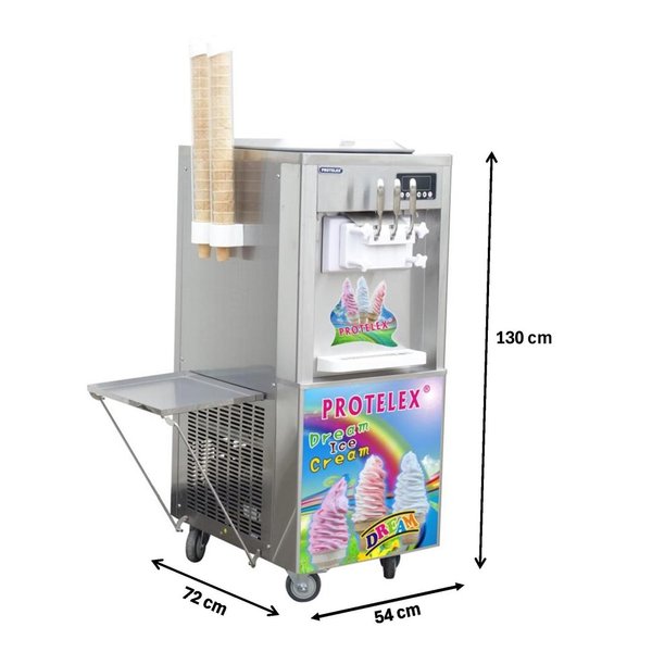 Soft serve ice cream machine 2400W G38